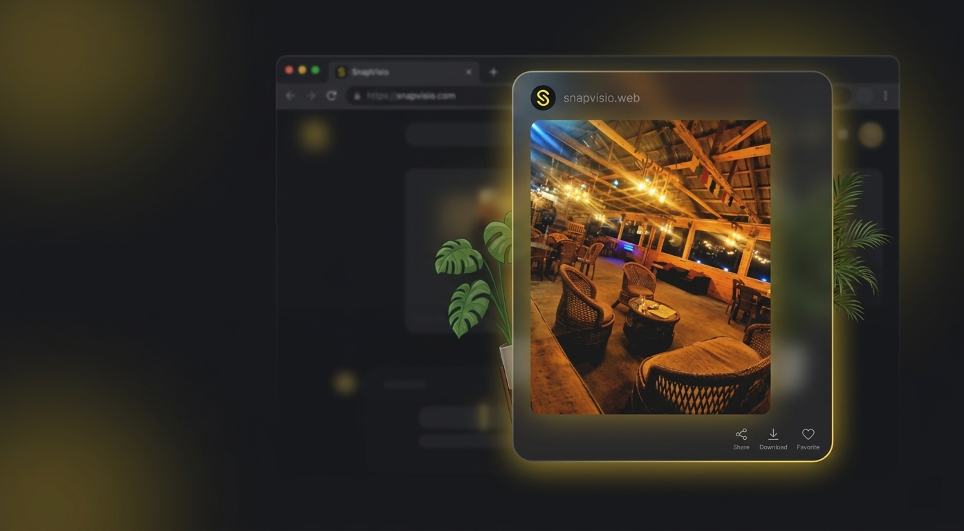 SnapVisio in action on Snapchat Web